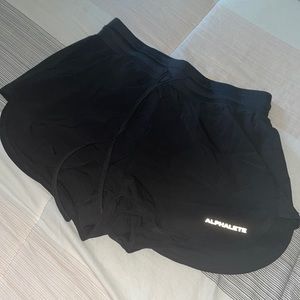 Brand New with Tags Black Alphalete Shorts